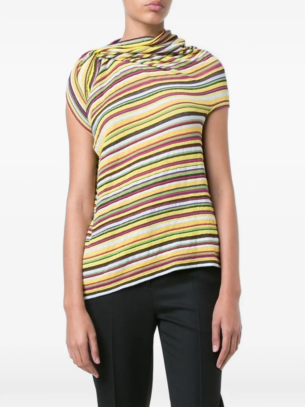  Junya Watanabe Striped Top - Multicolour 