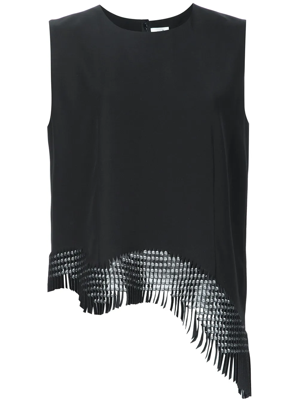 Noir Kei Ninomiya asymmetric blouse - Nero