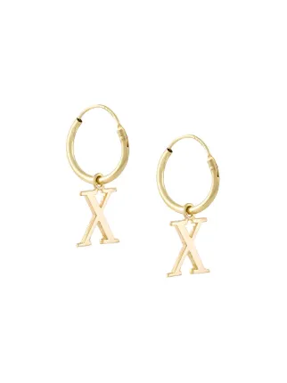 Wouters Hendrix Gold 18kt Yellow X Earrings Farfetch Wouters Hendrix Gold 18kt Yellow X Earrings
