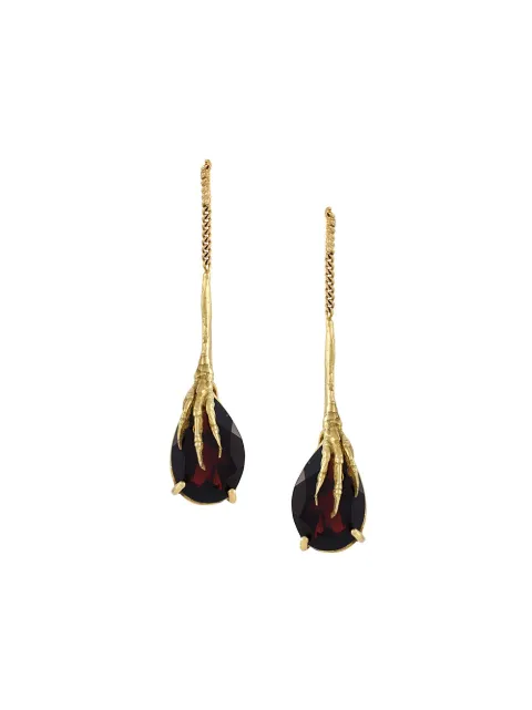 Wouters & Hendrix Gold 18kt gold Crow's Claw earrings