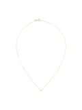 Wouters & Hendrix Gold single diamond short necklace - Metallic