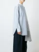 Ports 1961 asymmetric striped shirt