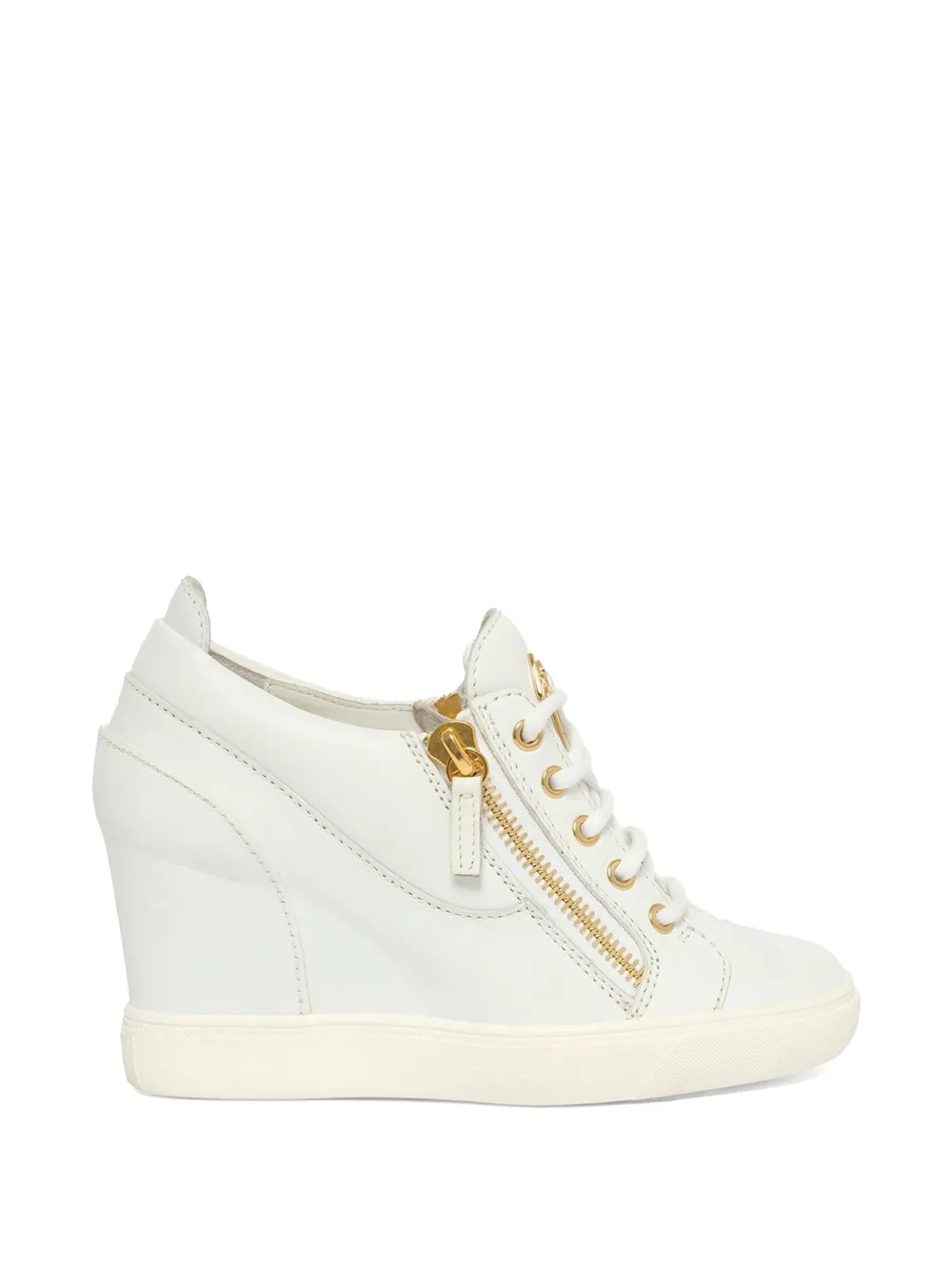 Giuseppe Zanotti 'Sonya' Wedge-Sneakers - Weiß