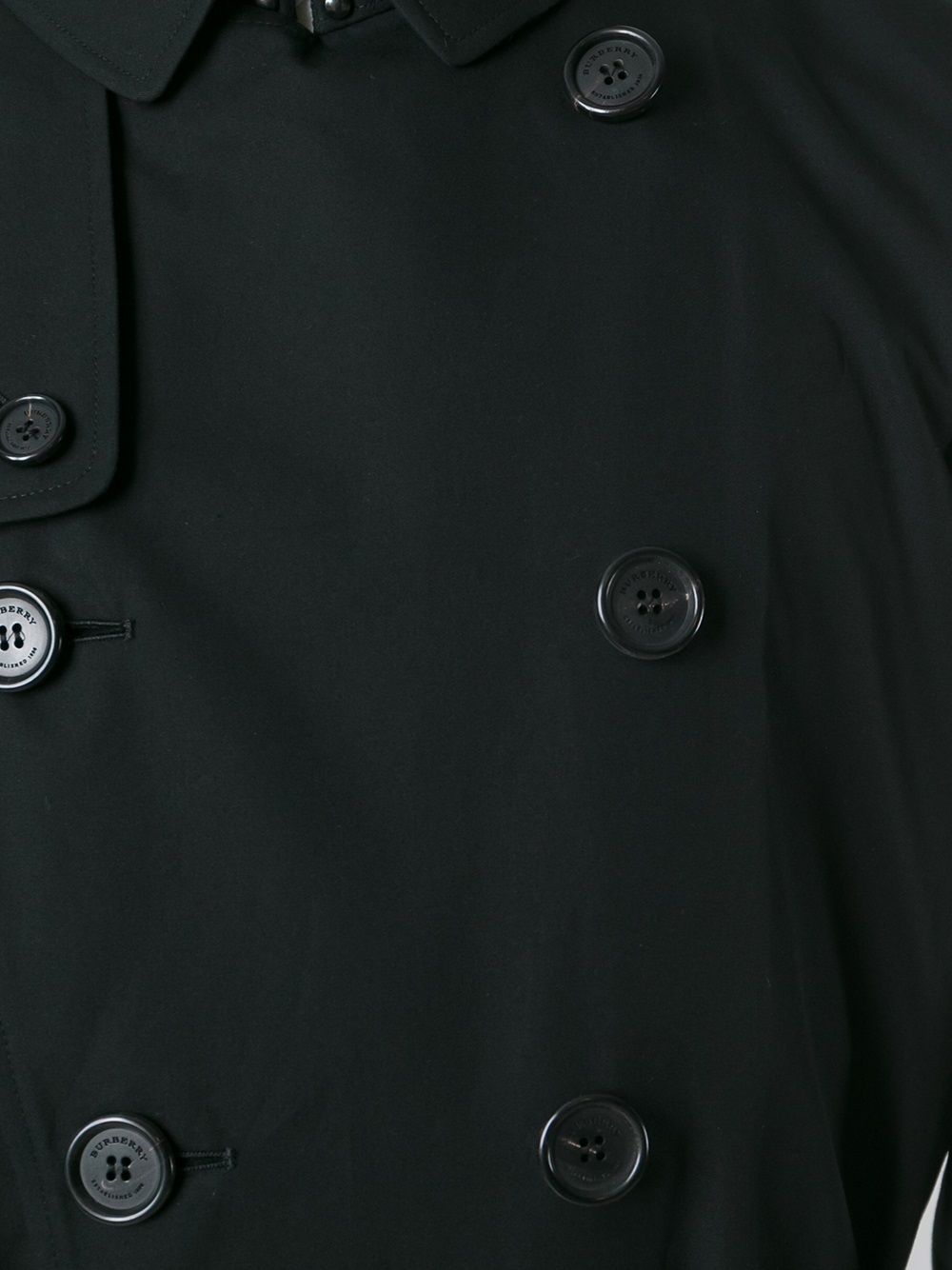 фото Burberry классическое двубортное пальто