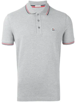 moncler short sleeve polo moncler short sleeve polo