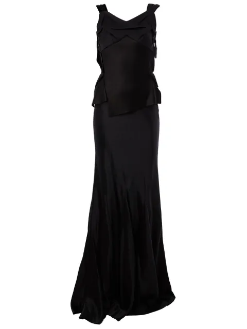 Maison Margiela open back evening dress