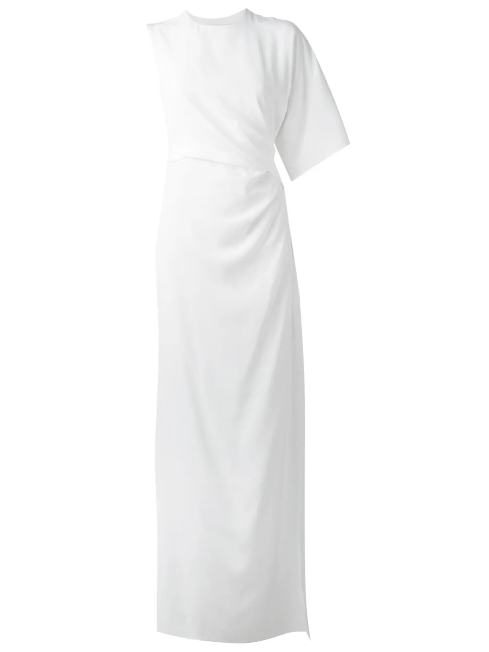 Givenchy draped off-shoulder dress - White