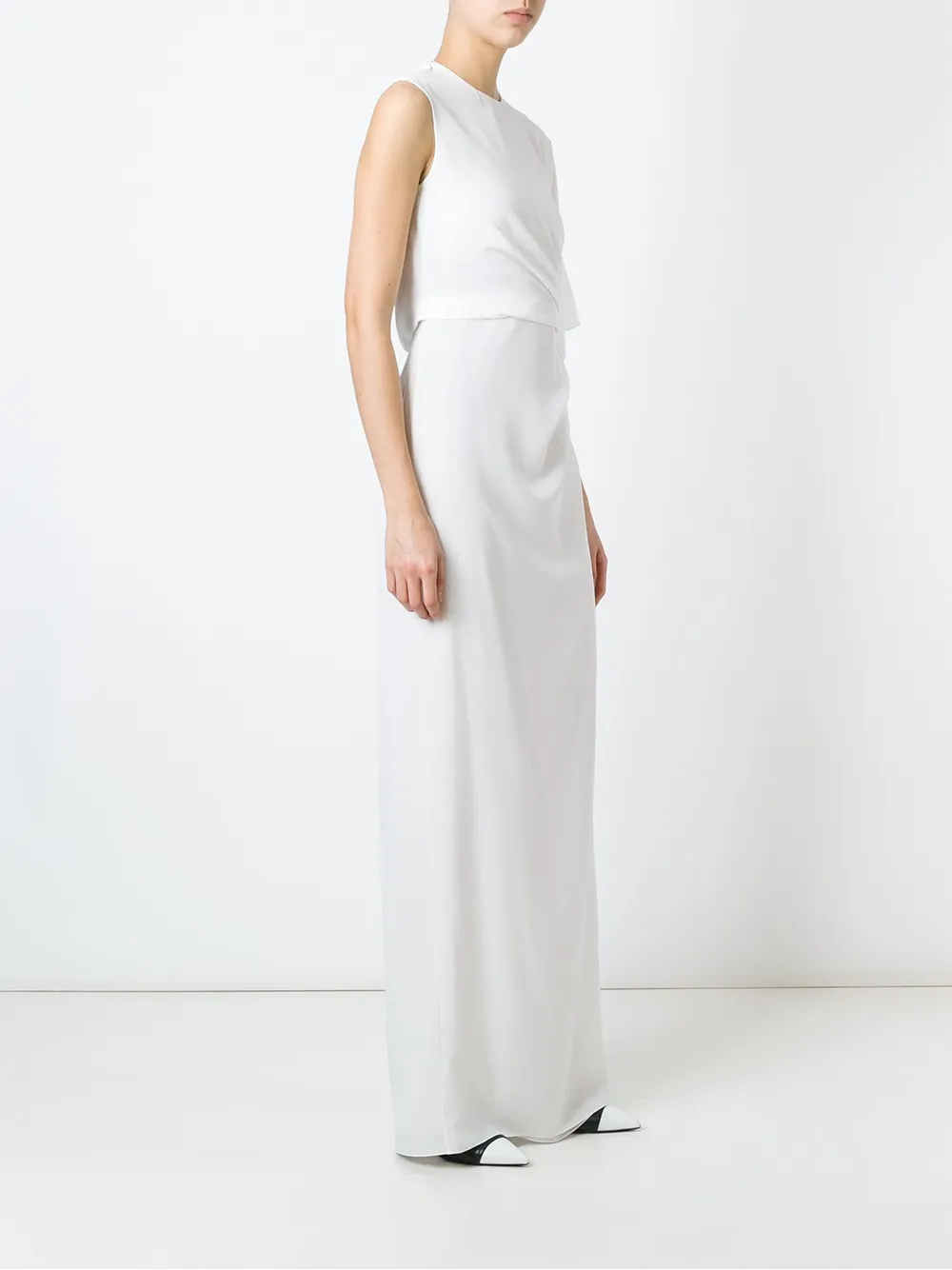 Givenchy draped off-shoulder dress Wit