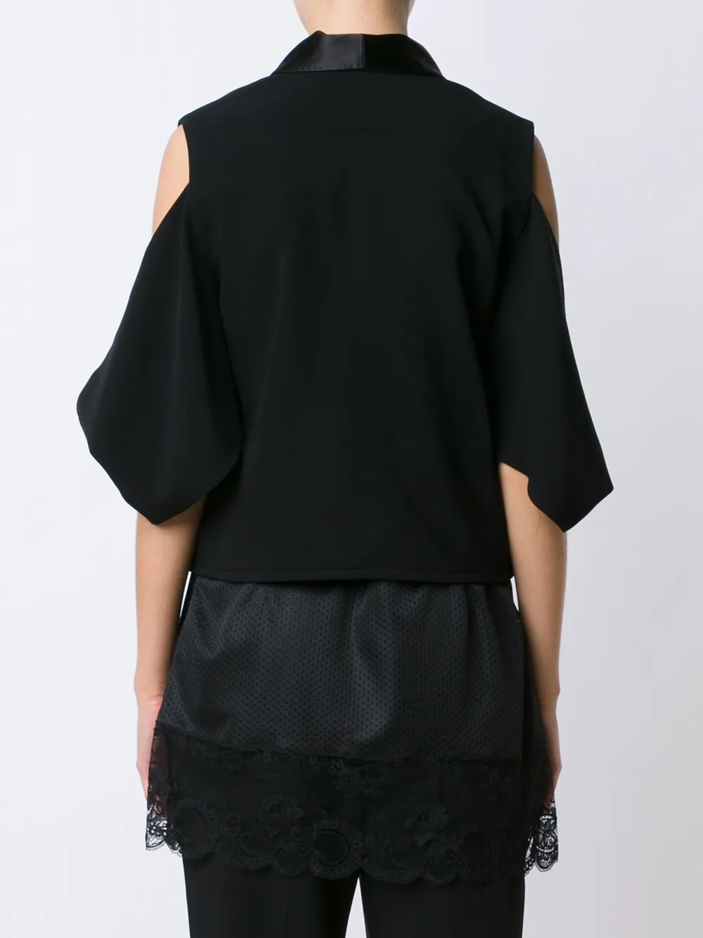 Givenchy gestileerde smokingblazer Zwart