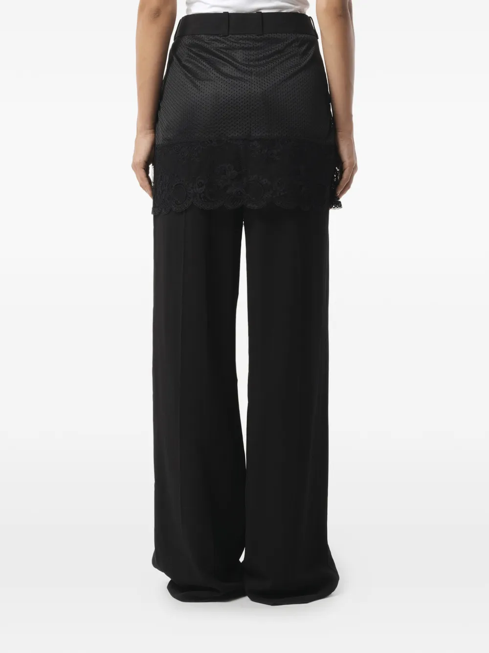 Givenchy skirted trousers Zwart