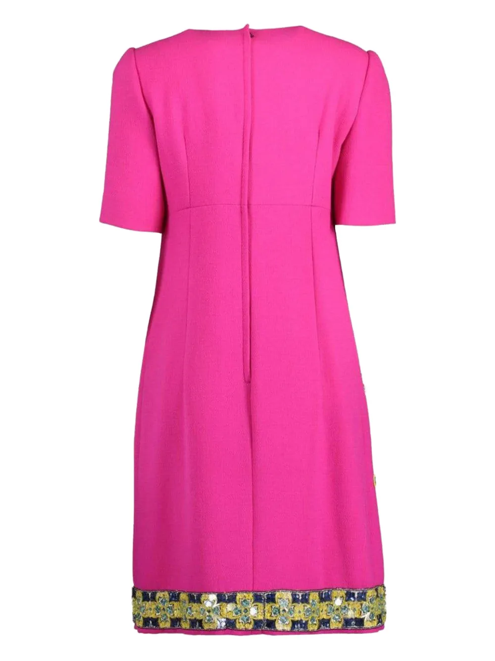 Dolce & Gabbana Verziertes Minikleid In A Linie   Rosa 