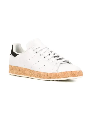 adidas originals stan smith luxe with cork sole sneakers adidas originals stan smith luxe with cork sole sneakers