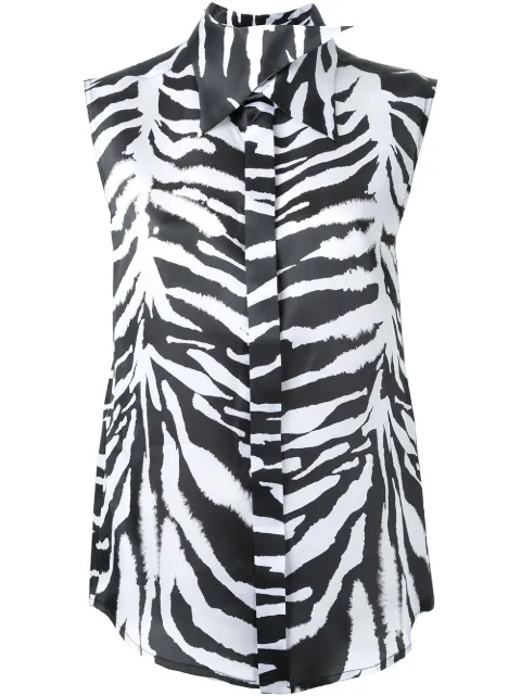 AGANOVICH sharp collar shirt