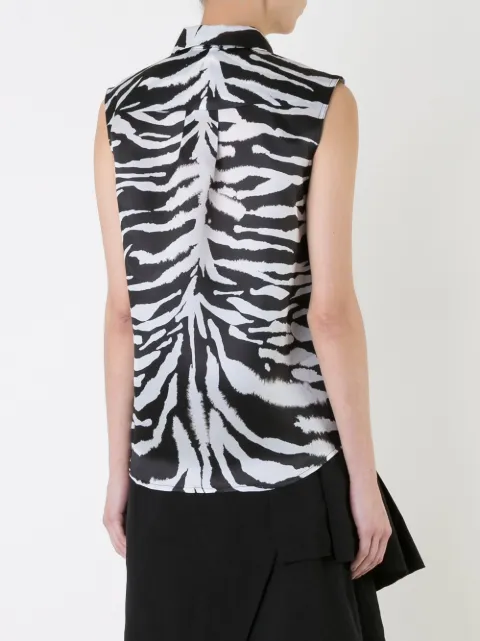 AGANOVICH sharp collar shirt