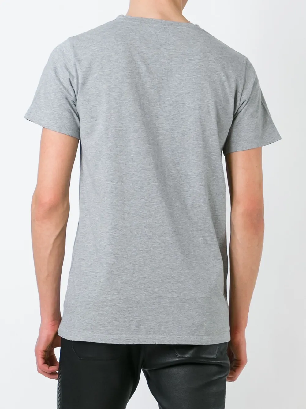 Balmain slim fit T-shirt Grijs