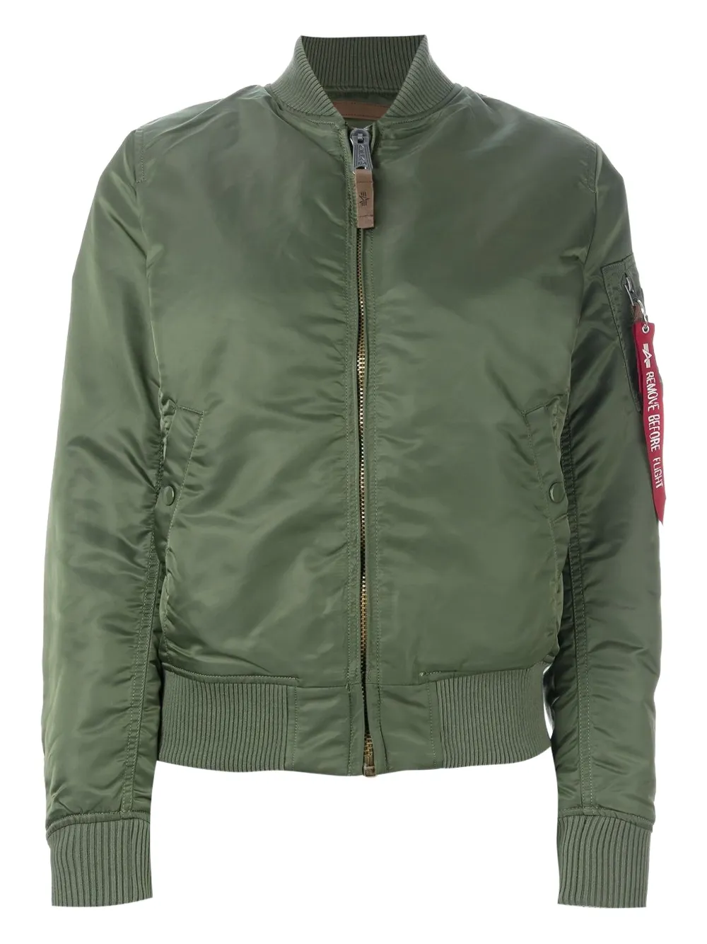 Alpha Industries padded bomber jacket | verde | Image 1