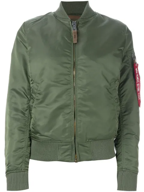 Alpha Industries padded bomber jacket