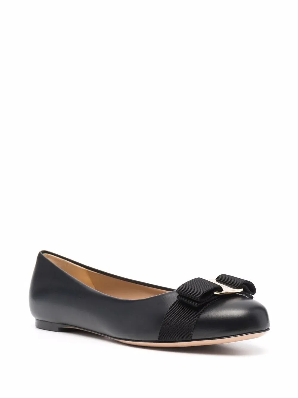Ferragamo Varina ballerinas - Zwart
