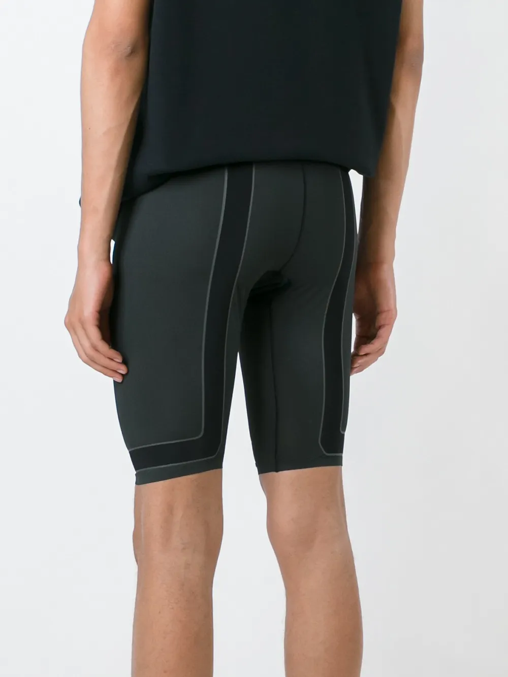 Y-3 stretch shorts Zwart