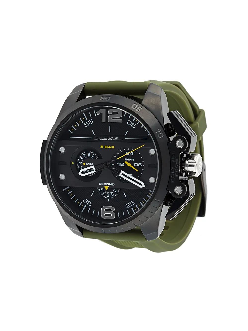 

Diesel round analog watch - Green