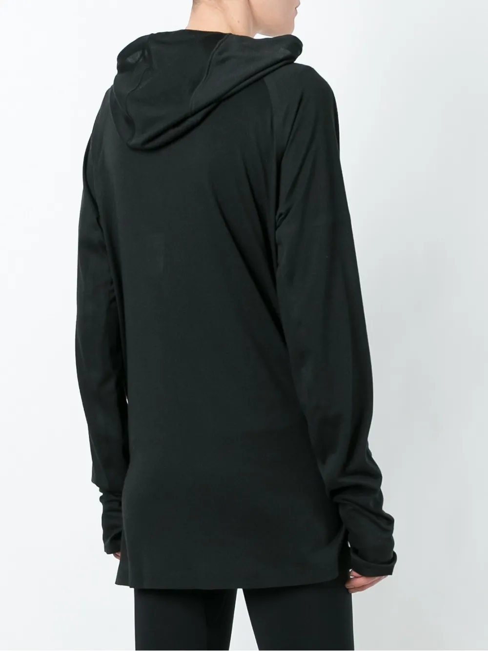 Y-3 zipped hoodie Zwart