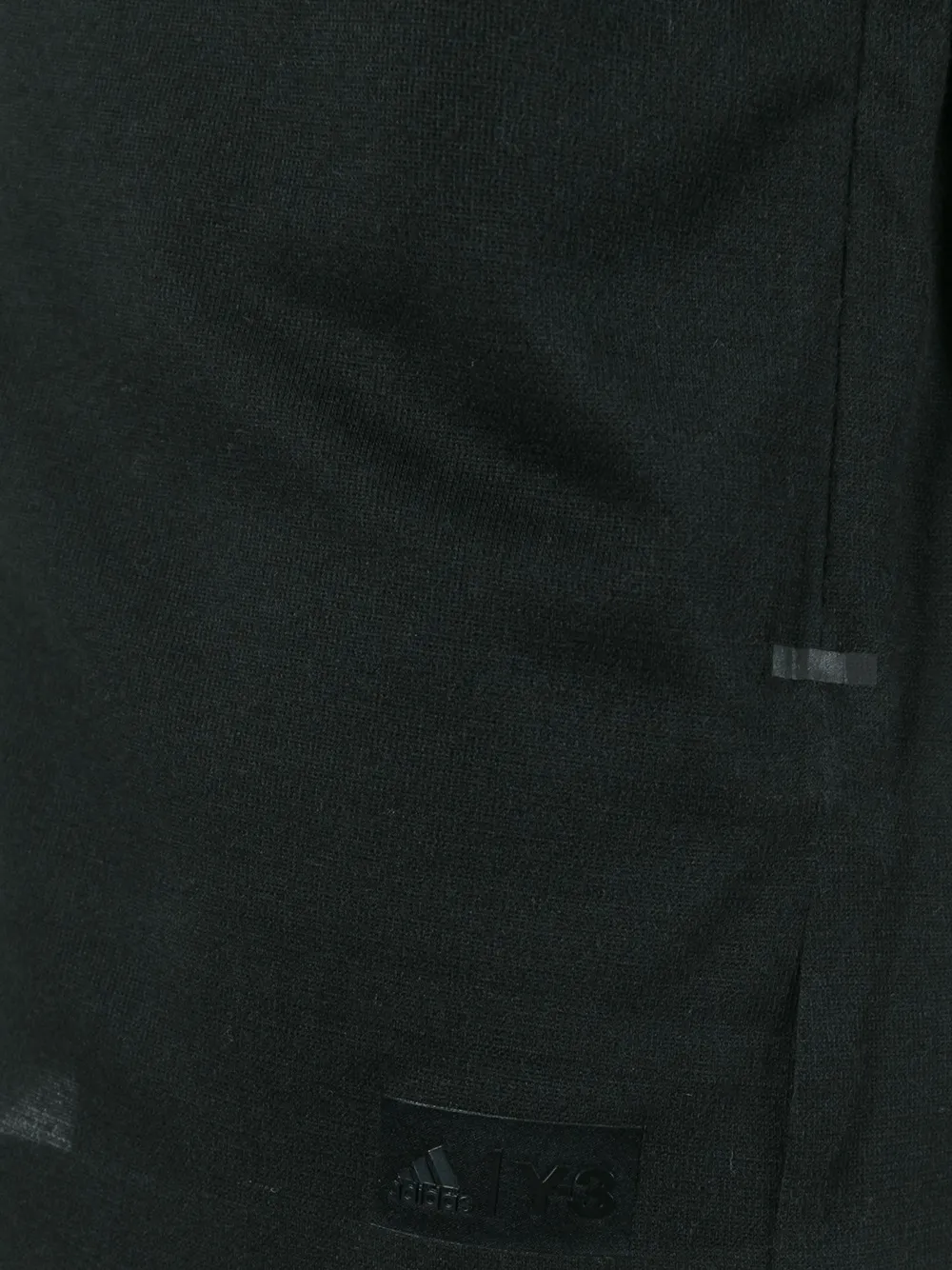 Y-3 zipped hoodie Zwart