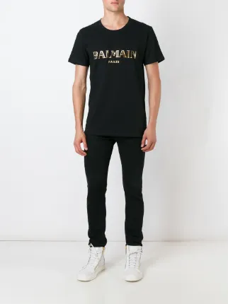 farfetch balmain t shirt