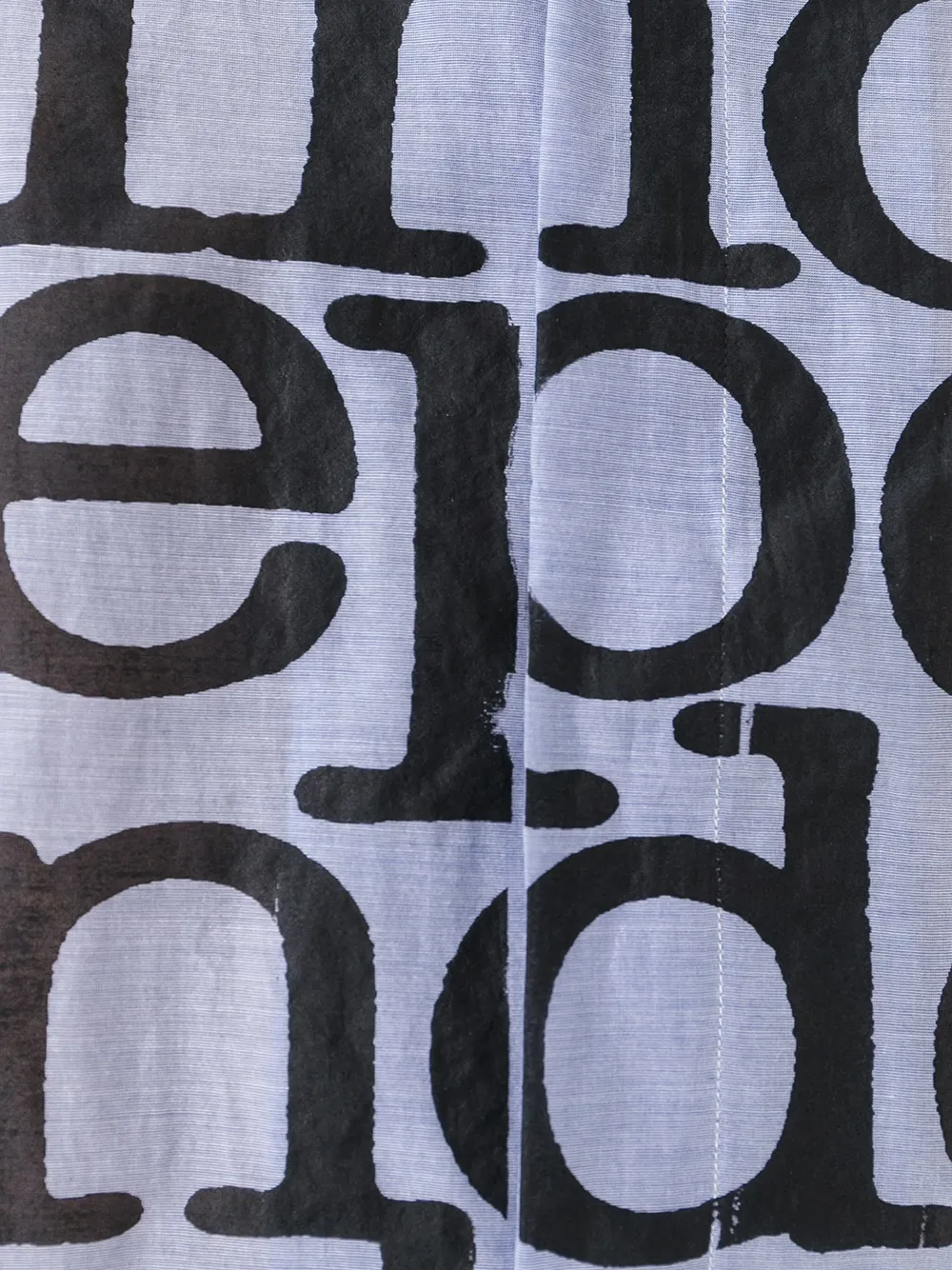 Paul Smith 'independent Mind' Print Shirt In Blue