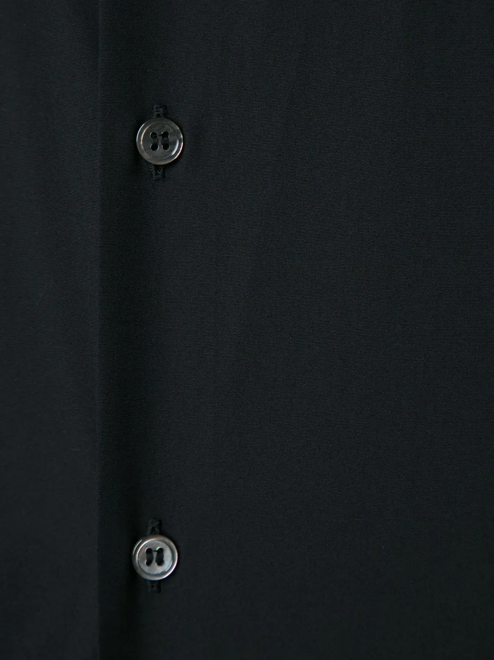 Comme des Garçons Homme Plus slit detail shirt Zwart