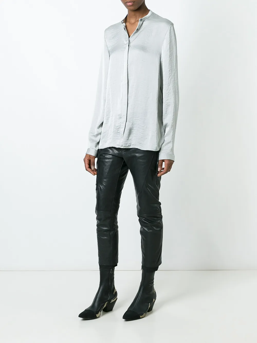 haider ackermann 暗扣衬衫