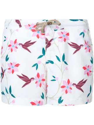 Thorsun 'Cubist Tropical' Board Shorts 