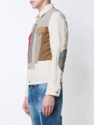 junya watanabe patchwork blazer