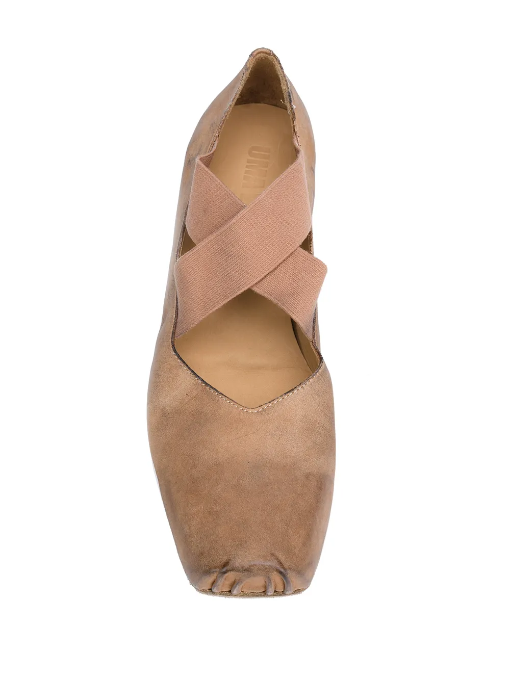 Uma Wang ballerina shoes Neutrals