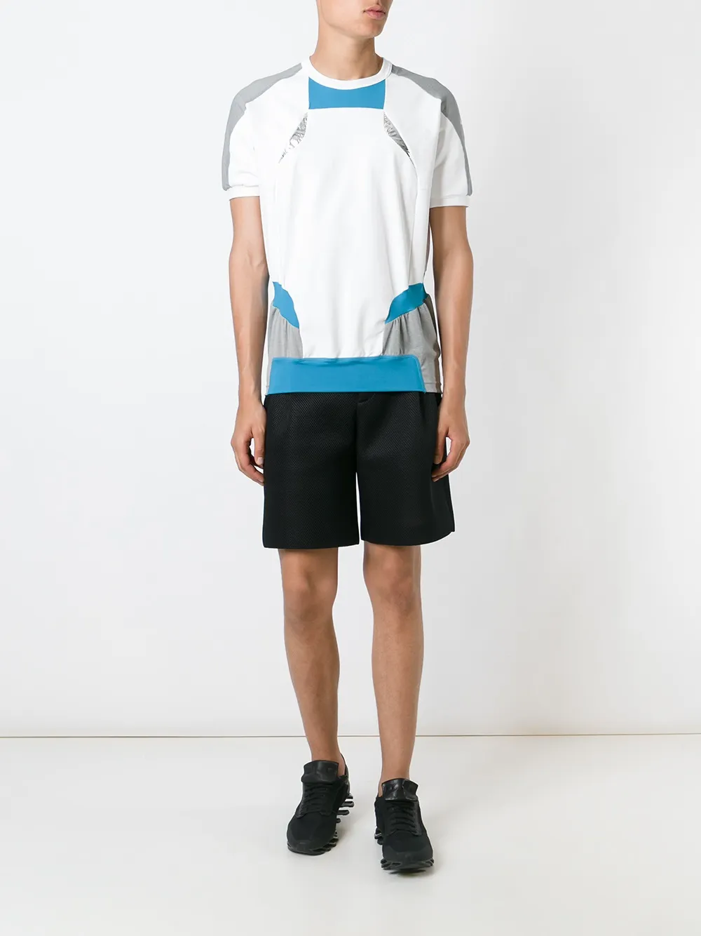 Adidas Kolor x  panelled T-shirt - Wit