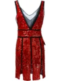 PUCCI sequin embellished dress - Red