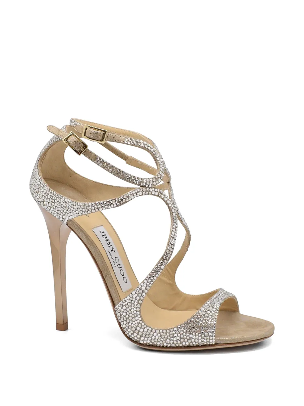 Jimmy Choo Lance sandalen Beige