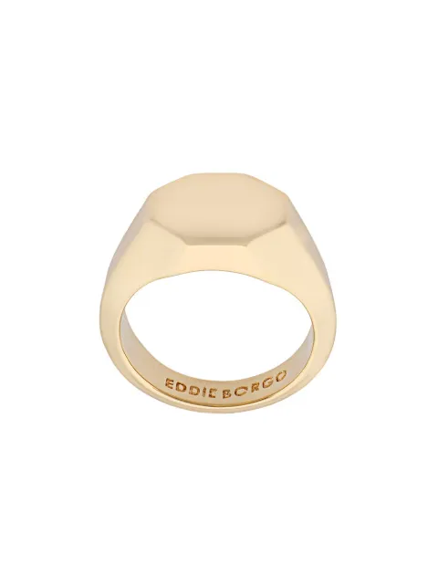 Eddie Borgo octagon signet ring