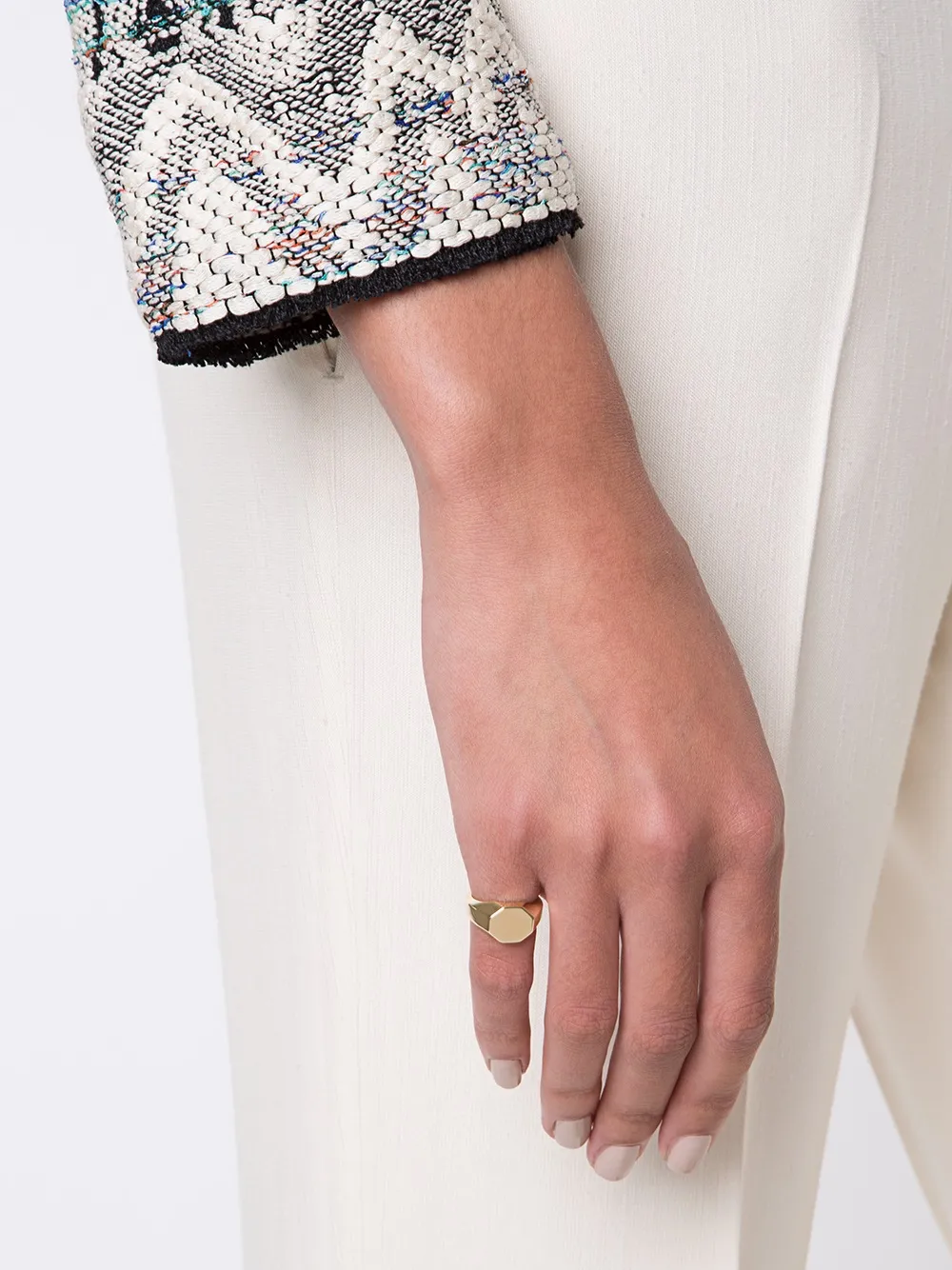 Eddie Borgo octagon signet ring | Image 2