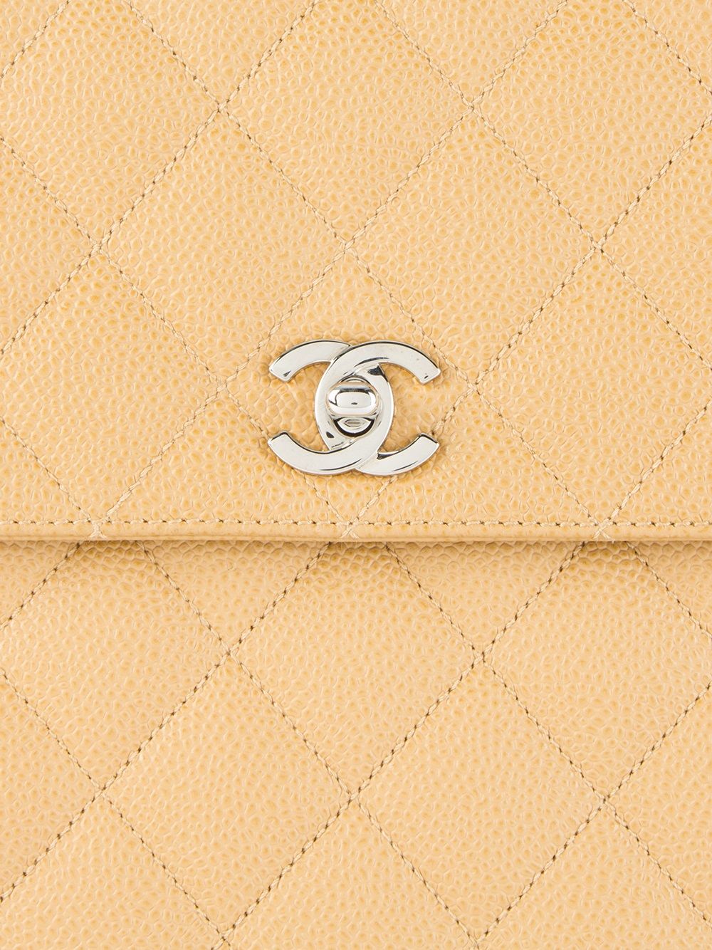 CHANEL quilted trapeze tote Women