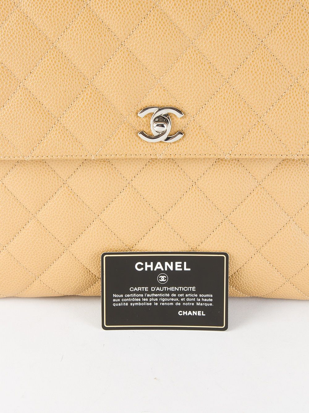 Affordable HOT SALE CHANEL quilted trapeze tote Women