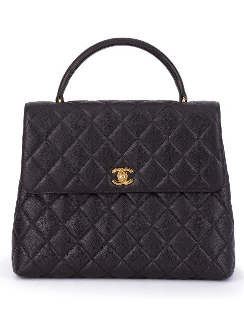 HOT SALE CHANEL quilted tote Women