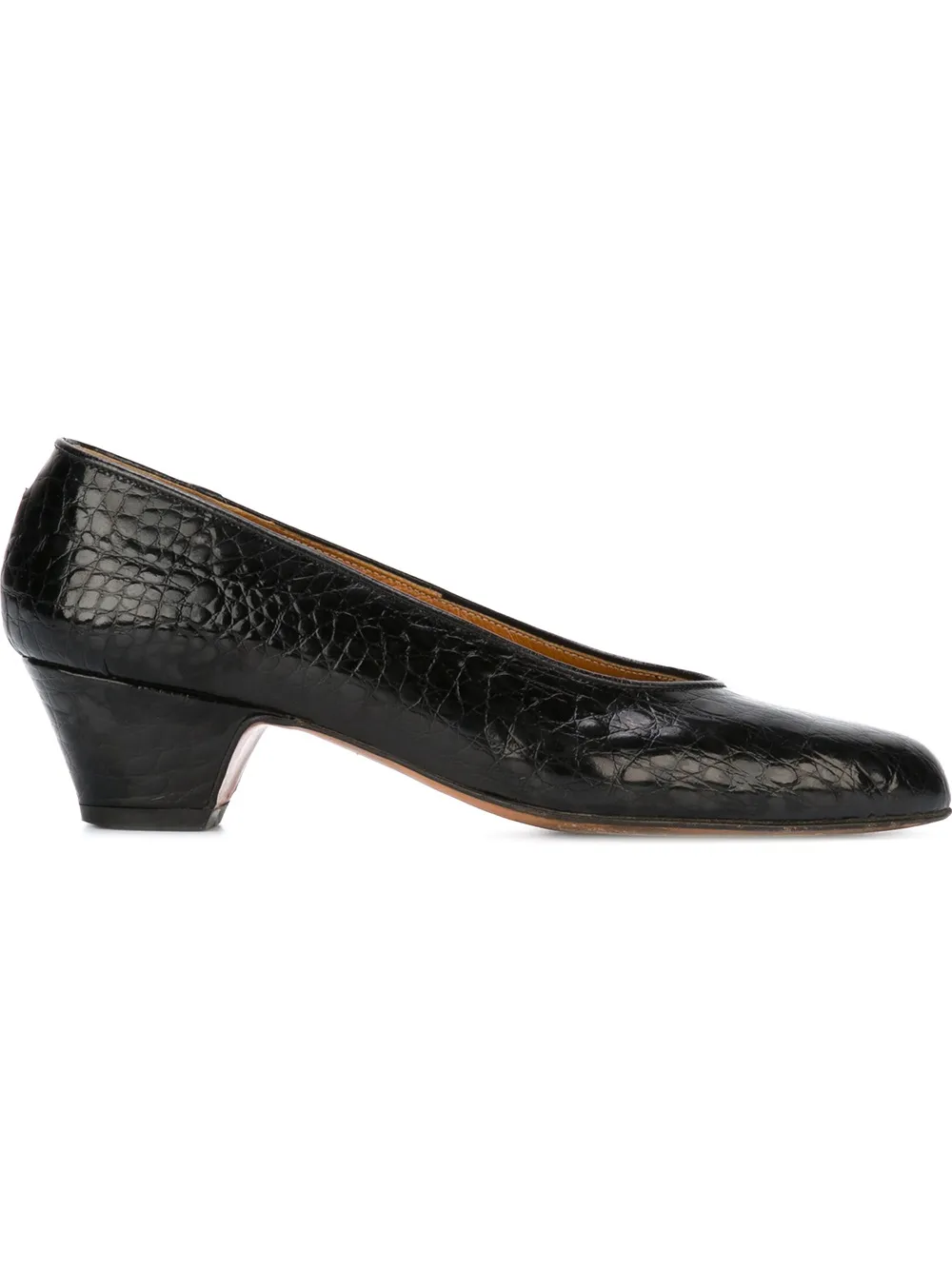 

Fendi Pre-Owned almond toe pumps - Negro