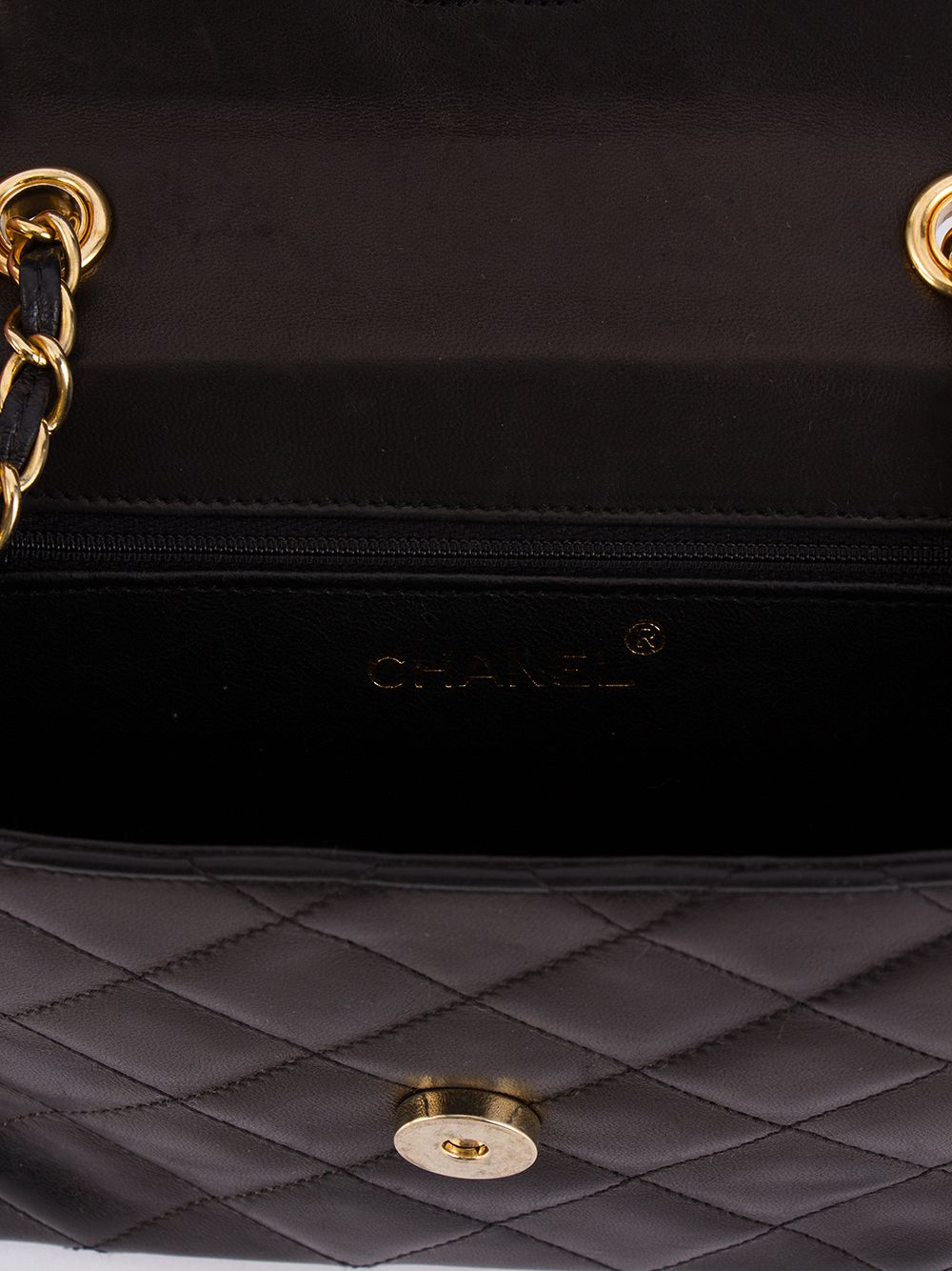 Chanel Pre Owned Quilted Shoulder Bag Farfetch