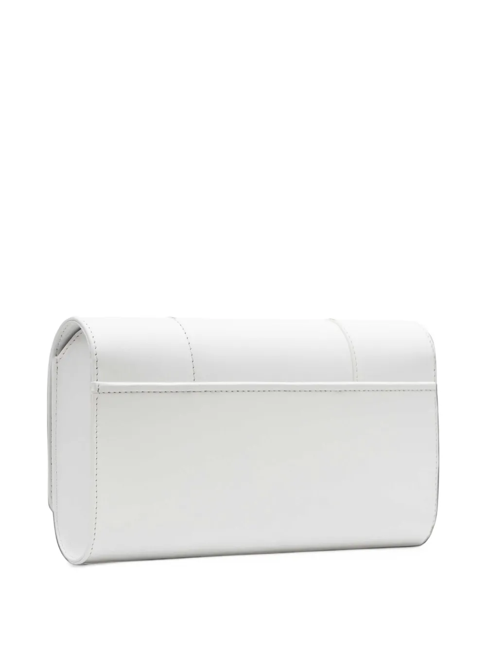 Perrin Paris handle detail clutch Wit