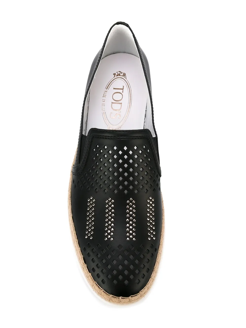 Tod's fringed slip on espadrilles | Heeled Espadrilles | Image 2