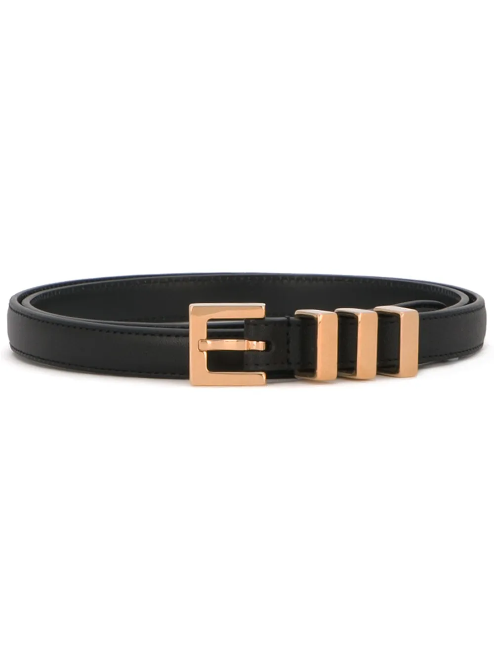saint laurent three passant belt