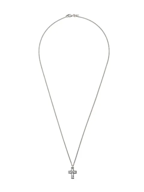 Emanuele Bicocchi cross pendant necklace