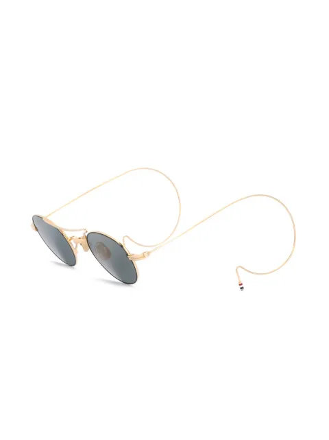 THOM BROWNE EAR CUFF BEADED SUNGLASSES