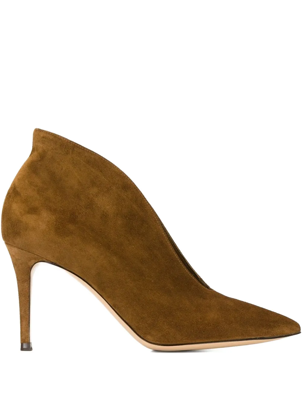 Gianvito Rossi 'Vania' booties Bruin