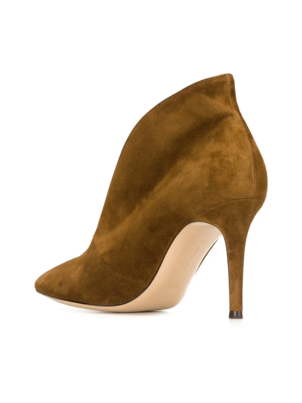 Gianvito Rossi 'Vania' booties Brown